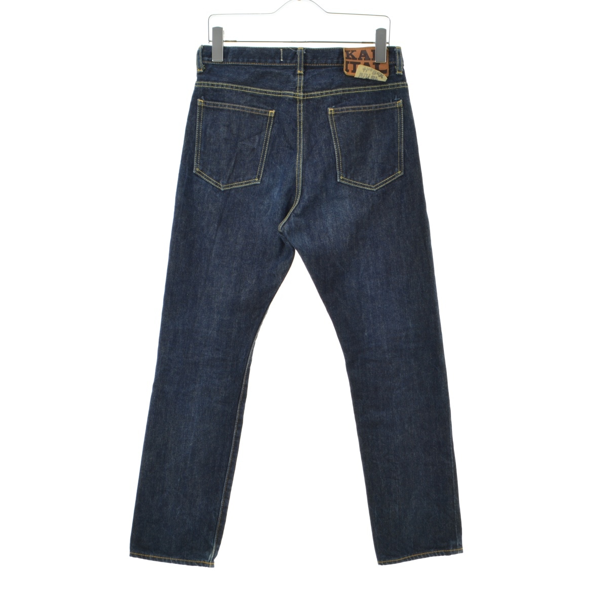 KAPITAL キャピタル デニムラップパンツ 巻きパンツ ロゴプリント ブランド古着】KAPITAL / キャピタル SLP012A 14ozデニム 5P OKABILLY