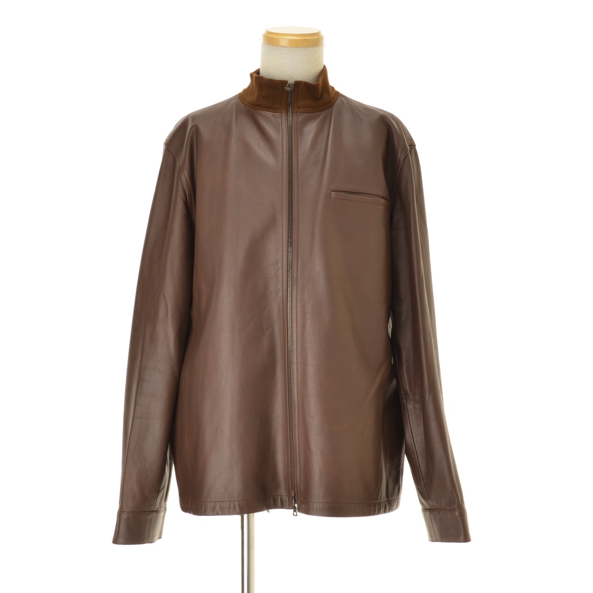 B*Y様 2001年◎ A.P.C アーペーセー フランス製　レザージャケット ブランド古着】APC / アーペーセー 90s フランス製 archive ジップ