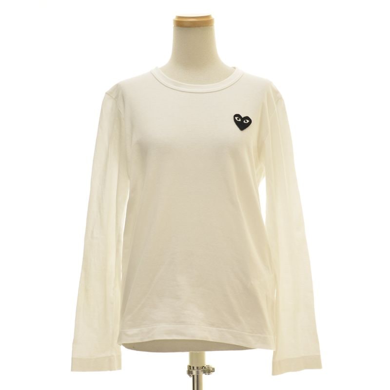 COMME des GARCONS PLAY / ����ǥ���륽�� �ץ쥤 AZ-T119 BLACK HEART L/S T-SHIRT ĹµT����� 