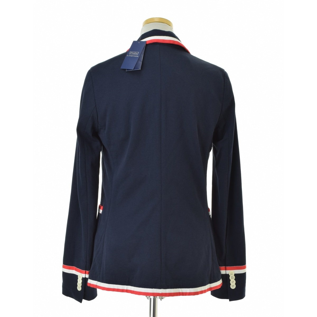 未使用タグ付 ポロラルフローレン グログラントリム テリー ブレザー 定価約6万 ブランド古着】POLO RALPH LAUREN / ポロ ラルフローレン 1/15 CONCEPT