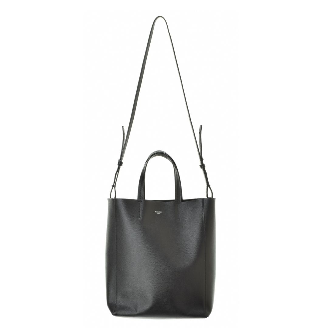 CELINE セリーヌ スモール バーティカルカバトートバッグ ブラック 