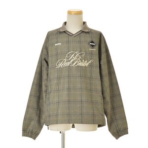 F.C.R.B. / F.C.Real Bristol / ���ե���������ӡ� / ���ե����쥢��֥ꥹ�ȥ� 26SS FCRB-260029 PLAID PRACTICE POLO COLLAR PISTE ���㥱�å� 