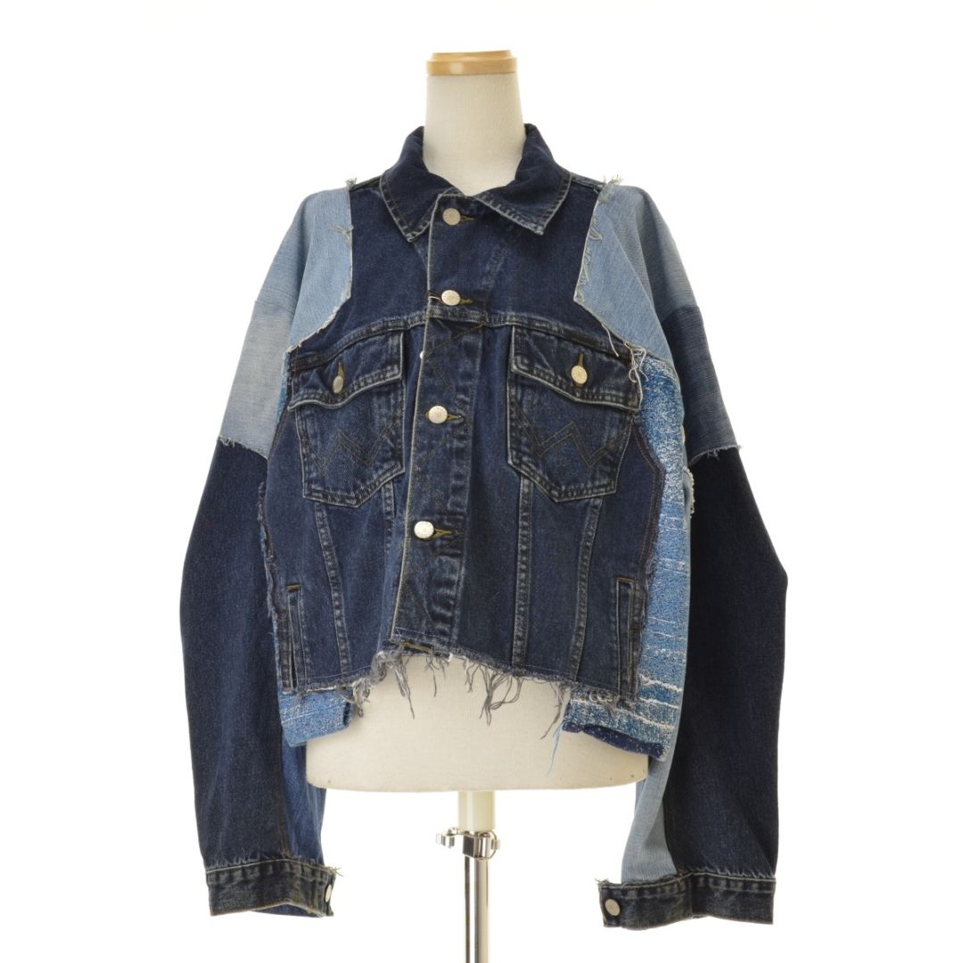 SALE‼️RITSUKO 2023コレクション デニム異素材JK 新品 SALE‼️RITSUKO 2023コレクション デニム異素材JK 新品 レディース