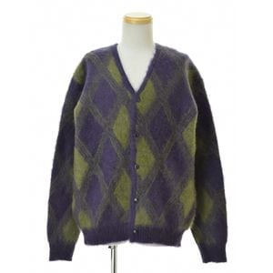 needles / �ˡ��ɥ륹 23AW NS278 Mohair Cardigan Argyle ���������� ��إ� Ĺµ�����ǥ����� 