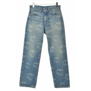 HYSTERIC GLAMOUR / �ҥ��ƥ�å�����ޡ� 26SS 02261AP10 SKULL FOG�� �롼�����ȥ졼�� �ǥ˥�ѥ�� 