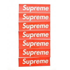 SUPREME / ����ץ꡼�� Box Logo ���ƥå��� 7�祻�å� ���ƥå��� 