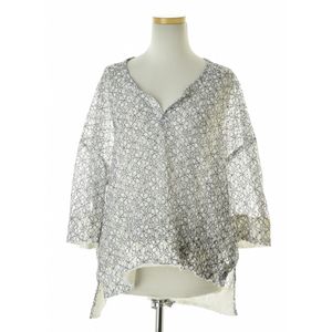 COMME des GARCONS COMME des GARCONS / ����ǥ���륽�� ����ǥ���륽�� 20SS AD2019 RE-B027 �����ƥ� �ե��졼�� �ץ륪���С� Ĺµ�֥饦�� 