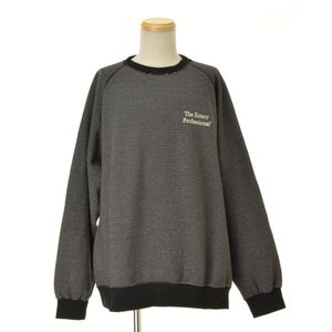 ENNOY / ����Υ� 24AW AW24BRENCT01NTL Border Crew Neck Sweat �ܡ����� ���롼 Ĺµ�������å� 