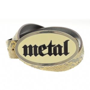 HYSTERICS / �ҥ��ƥ�å��� �ѥ����󷿲��� metal�Хå��� �٥�� 