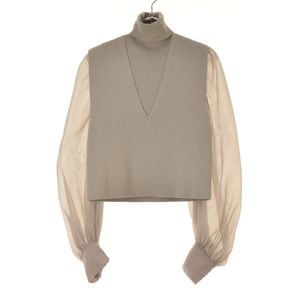 SNIDEL / ���ʥ��ǥ� SWNT215066 ���������꡼�֥쥤�䡼�ɥ˥å� Ĺµ�˥åȥ������� 