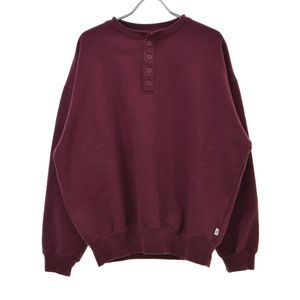 DISCUS / �ǥ������� 5474-5702 Fleece Henry Neck Sweat �إ�꡼�ͥå� Ĺµ�������å� 