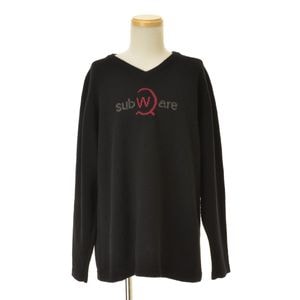 SUBWARE �� WTAPS / ���֥����� �� ���֥륿�åץ� 00s 03AW LOGO V�ͥå� Ĺµ�˥åȥ������� 