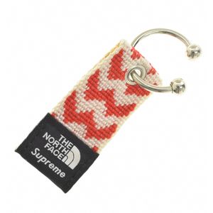 SUPREME �� THE NORTH FACE / ����ץ꡼�� �� �Ρ����ե����� Woven Keychain �����ۥ���� 