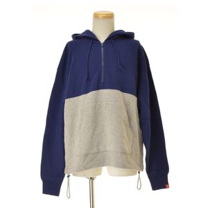 LOOPWHEELER �� BEAMS / �롼�ץ����顼 �� �ӡ��ॹ ���� 1113-3802 SWEAT ANORAK ΢�� 2�ȡ���ϡ��ե��å� �������åȥѡ����� 