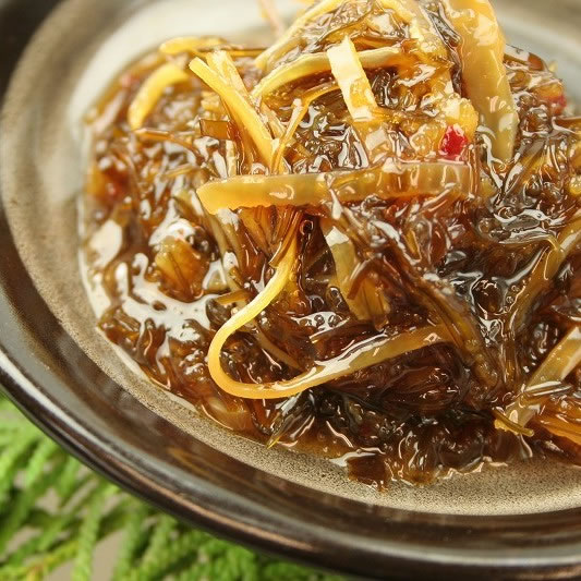 北海道珍味の代表格 松前漬小瓶120g 数の子・スルメイカ・昆布の