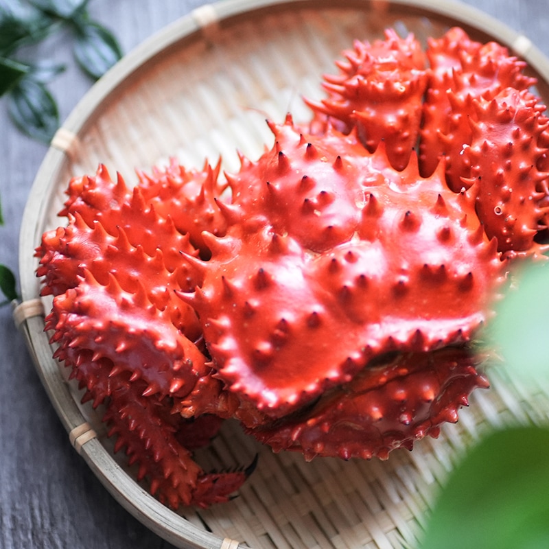 花咲ガニ・浜茹で【内子外子が絶品】北海道根室産(子付きメス900kg前後