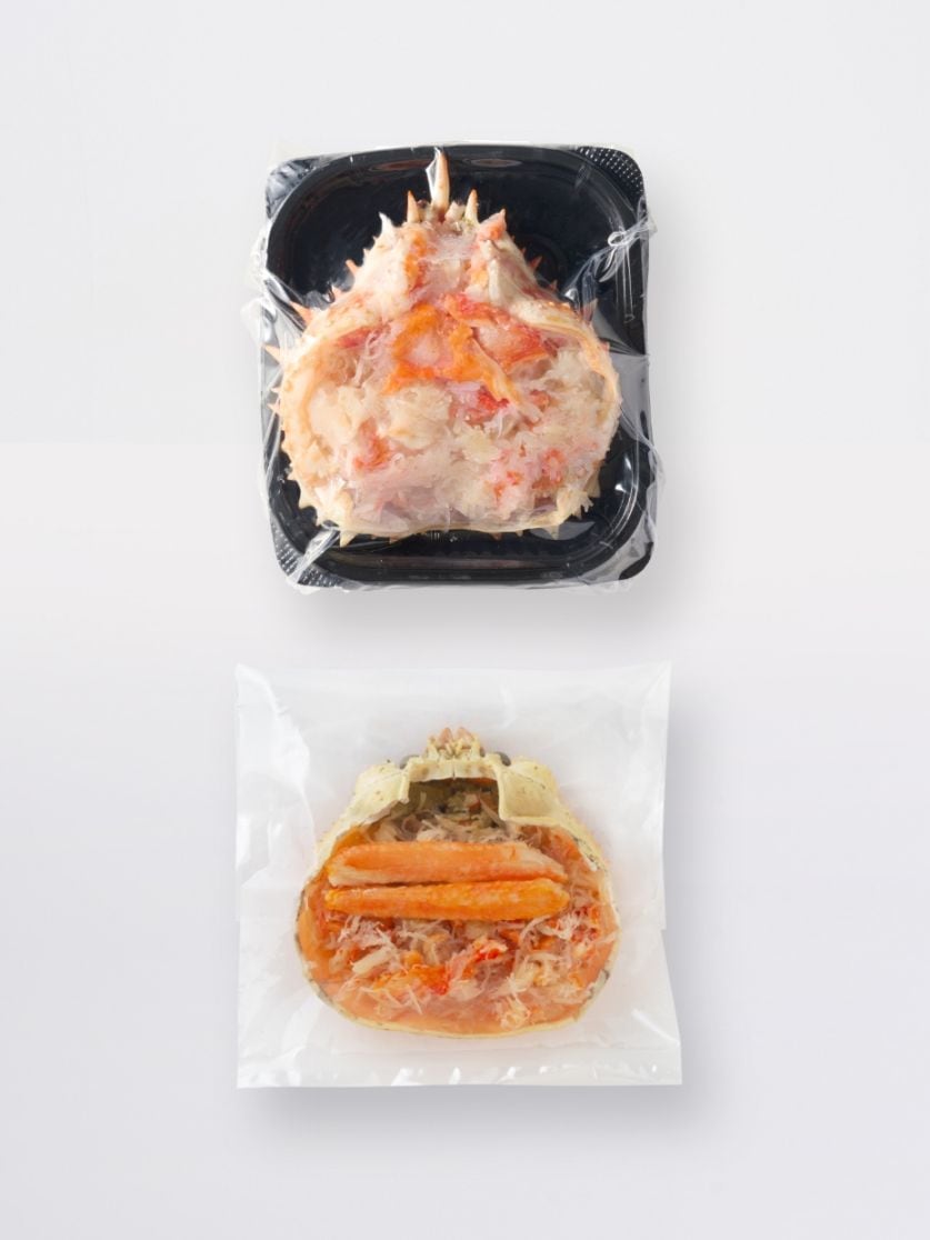 北海道産タラバ＆ズワイ甲羅盛り詰合せ1セット ※Kani-to特製かに酢付き