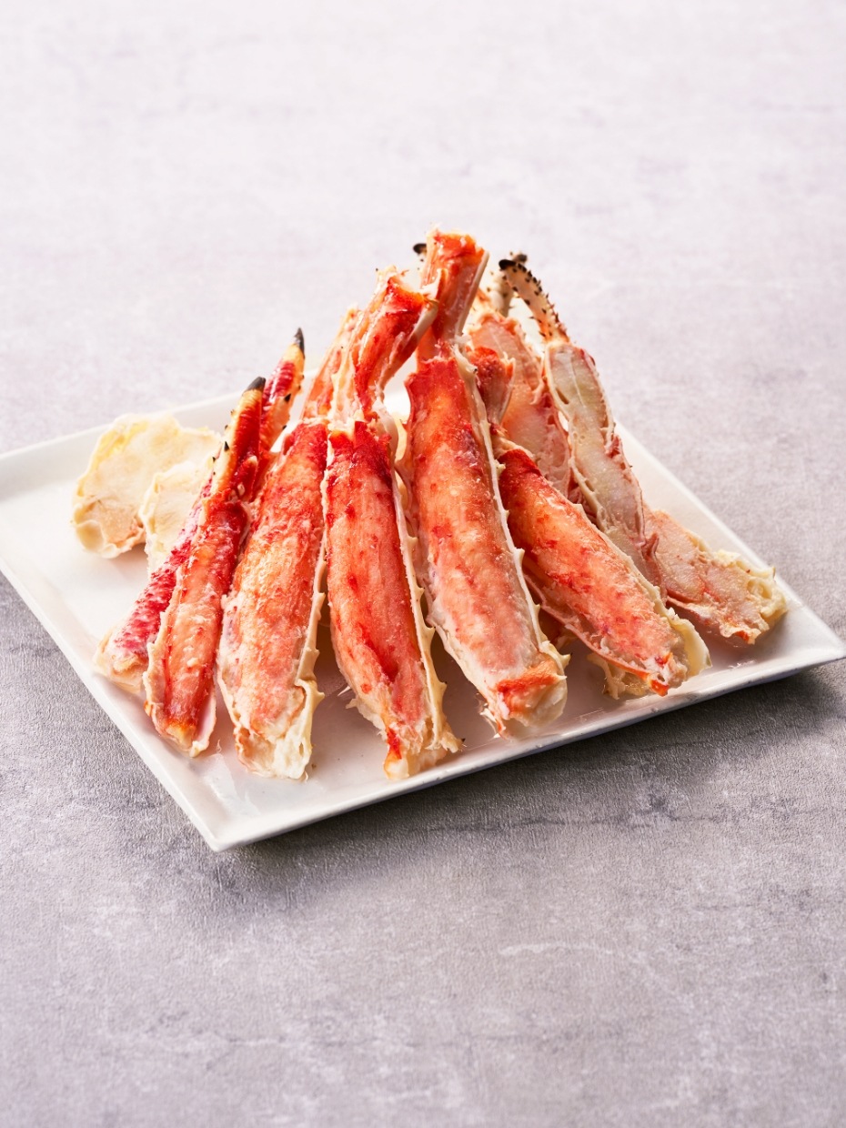 ボイルたらばハーフポーション 計600g ※Kani-to特製かに酢付き