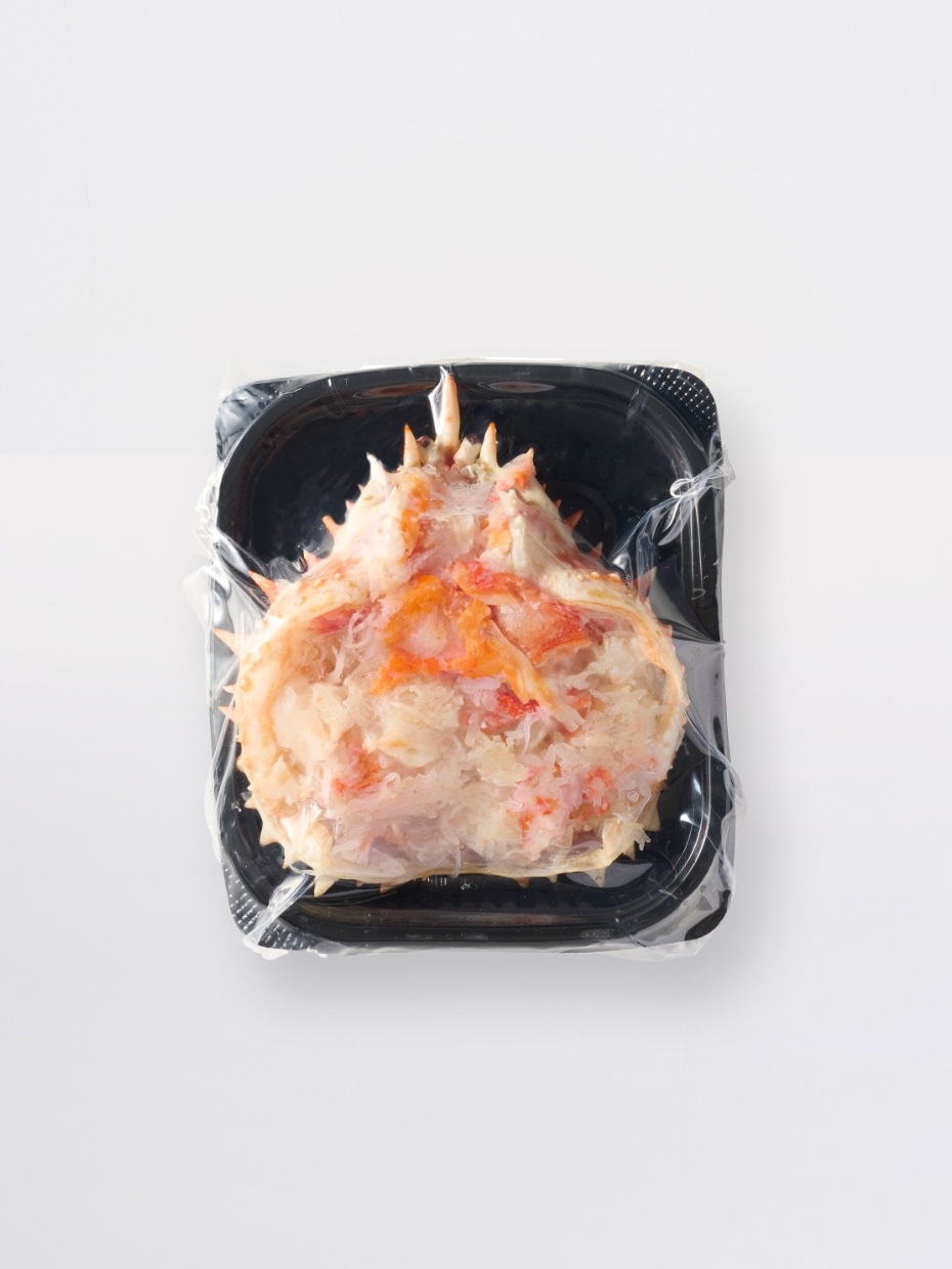 北海道産タラバ甲羅盛り1個 ※Kani-to特製かに酢付き