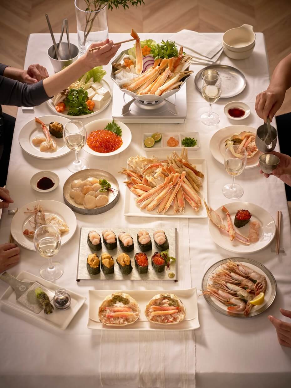 Kani-to海鮮宝箱プレミアム7種11点2セット ※Kani-to特製かに酢付き