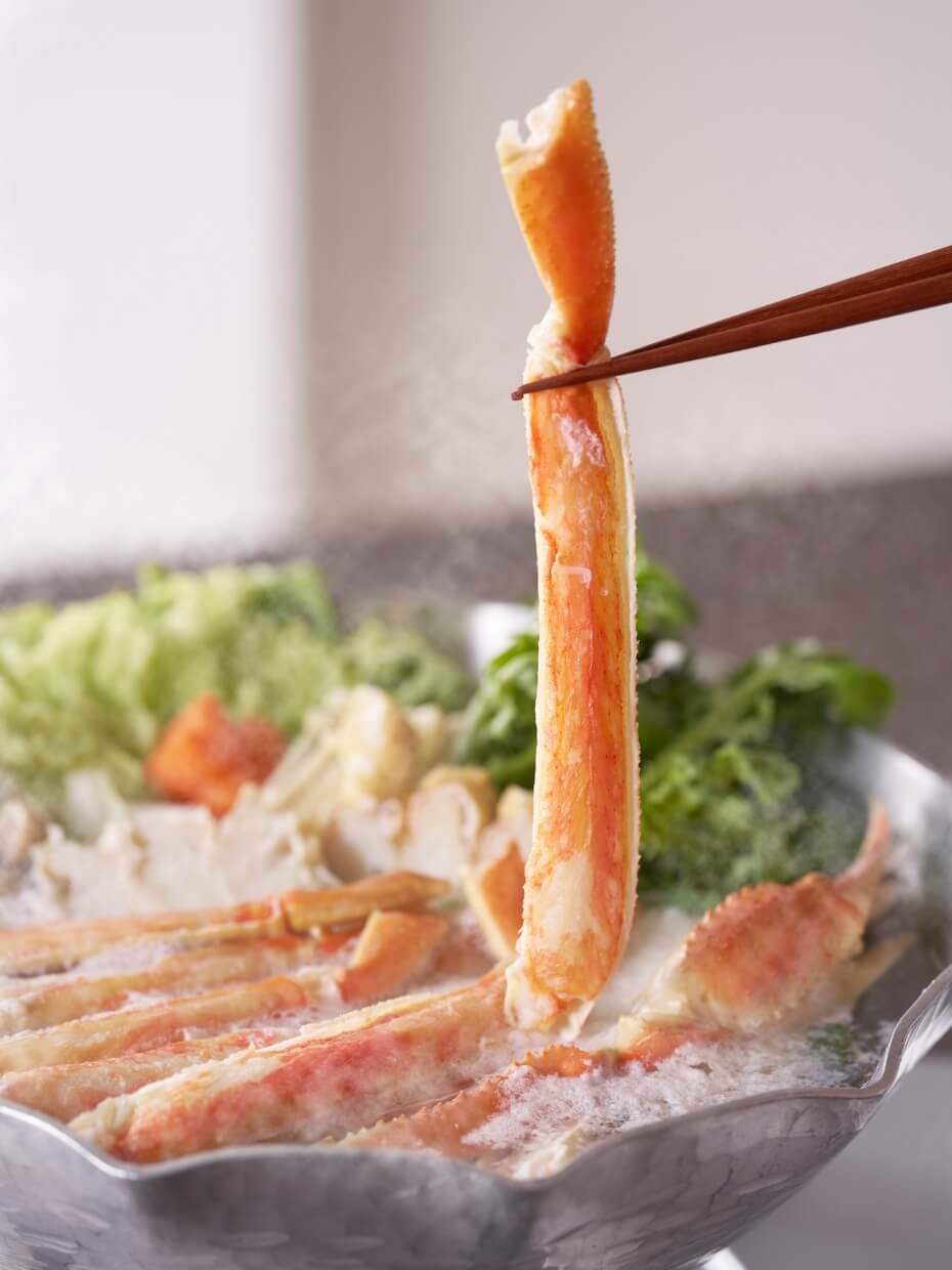 【2L～3Lサイズ】大型ボイルずわいハーフポーション 1kg ※Kani-to特製かに酢付き