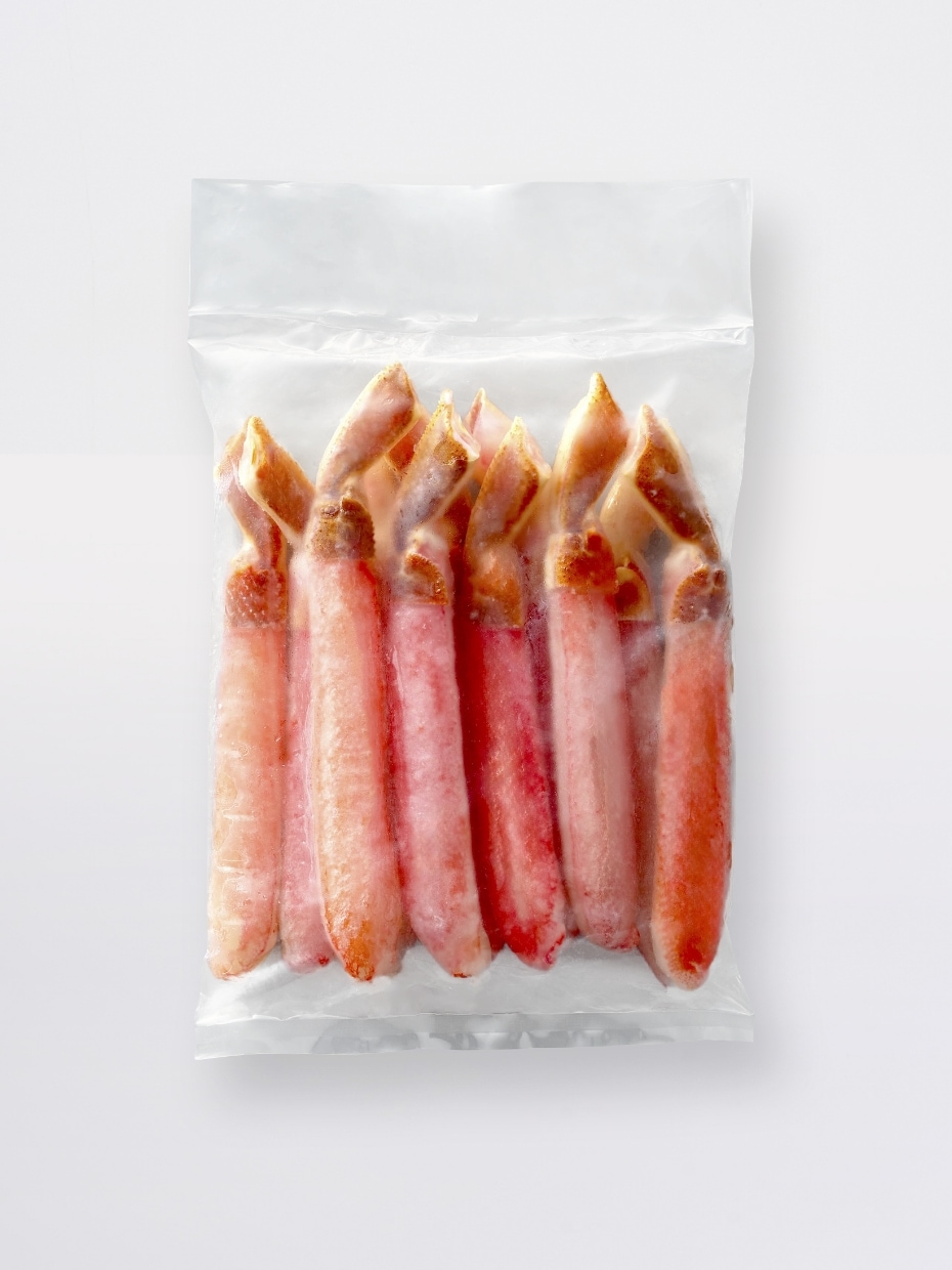 【5L～6Lサイズ】大型生ずわい棒肉フルポーション 500g（お刺身可） ※Kani-to特製かに酢付き