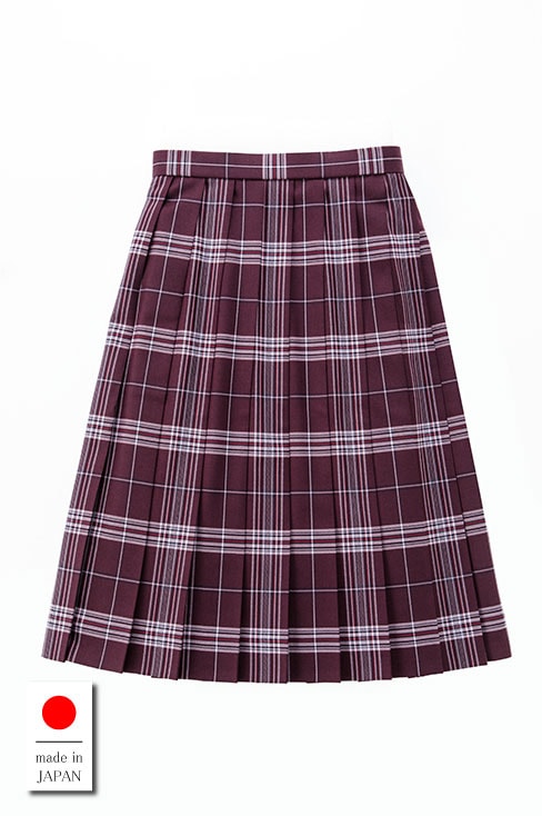 【丈長め】 チェックプリーツスカート （58cm丈） / KANKO Harajuku Select