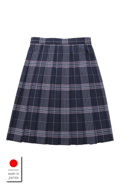 チェックプリーツスカート （48cm丈） / KANKO Harajuku Select