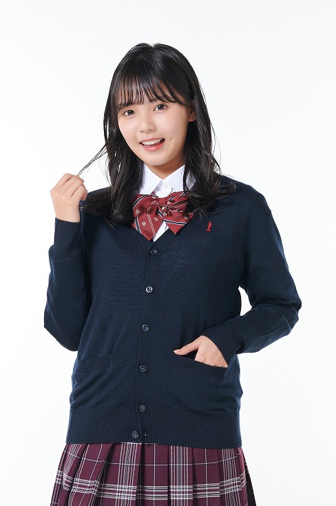 ウール混カーディガン / EAST BOY（イーストボーイ） 