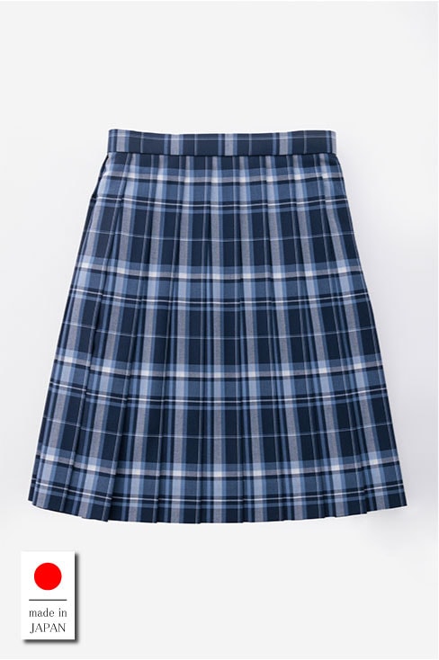 チェックプリーツスカート （48cm丈） / KANKO Harajuku Select