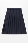 【受注生産 2026年8月末納品】無地プリーツスカート （ネイビー）  / KANKO Harajuku Select