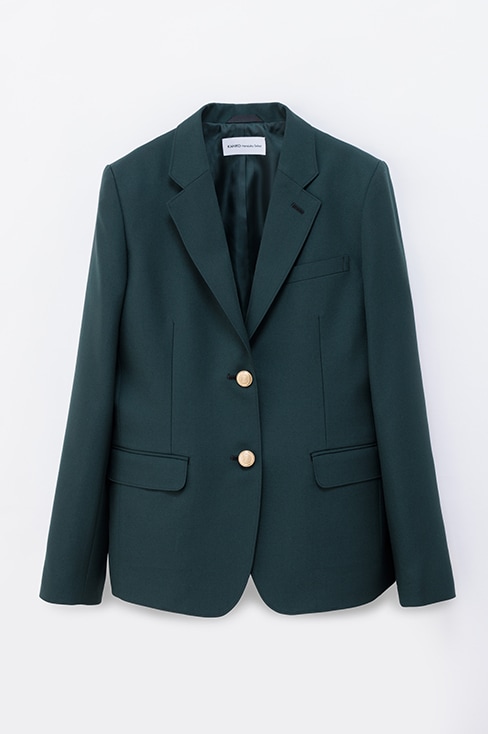 【受注生産 2026年8月末納品】 ブレザー 小さいサイズ （グリーン） / KANKO Harajuku Select