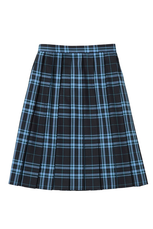 チェックプリーツスカート(45cm丈) / MICHEL KLEIN Scolaire