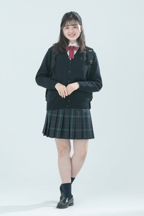 【受注生産 2026年8月末納品】チェックプリーツスカート （ネイビー）  / KANKO Harajuku Select