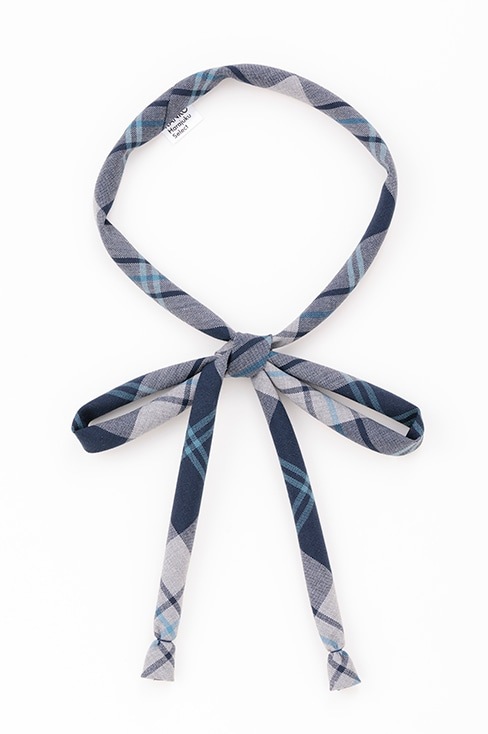 チェック柄ひもリボン / KANKO Harajuku Select
