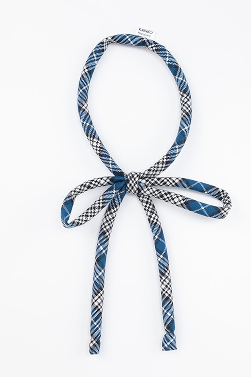 チェック柄ひもリボン / KANKO Harajuku Select