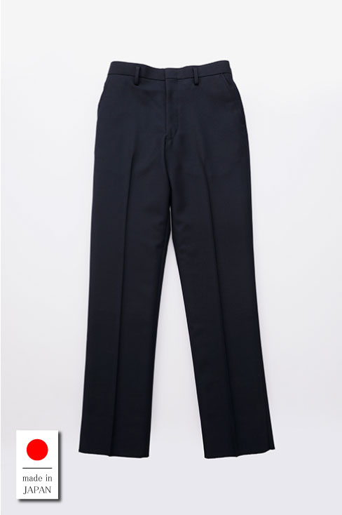 【女子サイズ】 無地スラックス ネイビー / KANKO Harajuku Select