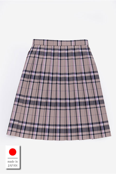 チェックプリーツスカート （48cm丈） / KANKO Harajuku Select