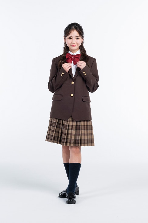 【受注生産 2026年8月末納品】 ブレザー 小さいサイズ (ブラウン) / KANKO Harajuku Select