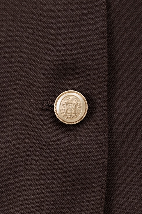 【受注生産 2026年8月末納品】 ブレザー 小さいサイズ (ブラウン) / KANKO Harajuku Select