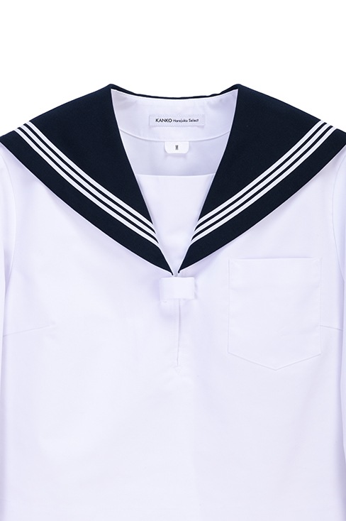 【受注生産 2026年8月末納品】 長袖セーラー（ネイビー） / KANKO Harajuku Select