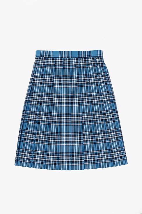 チェックプリーツスカート （48cm丈） / KANKO Harajuku Select