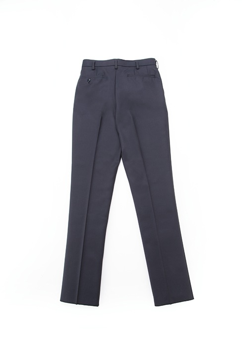 【受注生産 2026年8月末納品】 無地スラックス （ネイビー）  / KANKO Harajuku Select