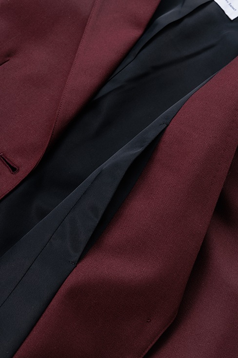 【受注生産 2026年8月末納品】 ブレザー 小さいサイズ (エンジ) / KANKO Harajuku Select