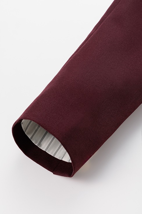 【受注生産 2026年8月末納品】 ブレザー 小さいサイズ (エンジ) / KANKO Harajuku Select