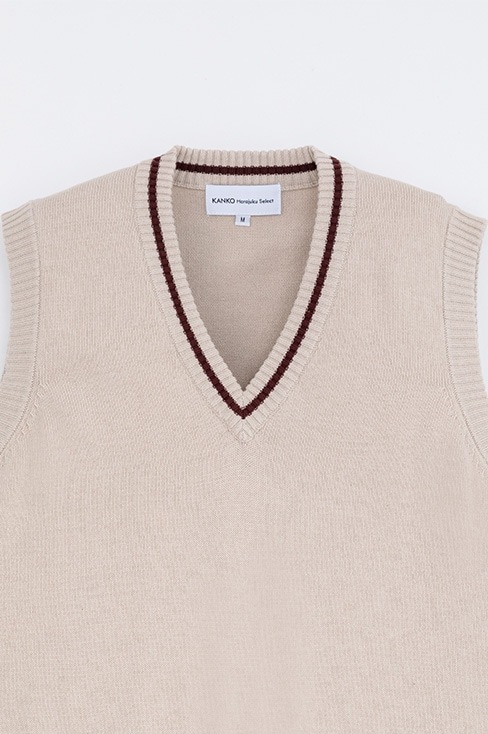 ライン入りベスト / KANKO Harajuku Select