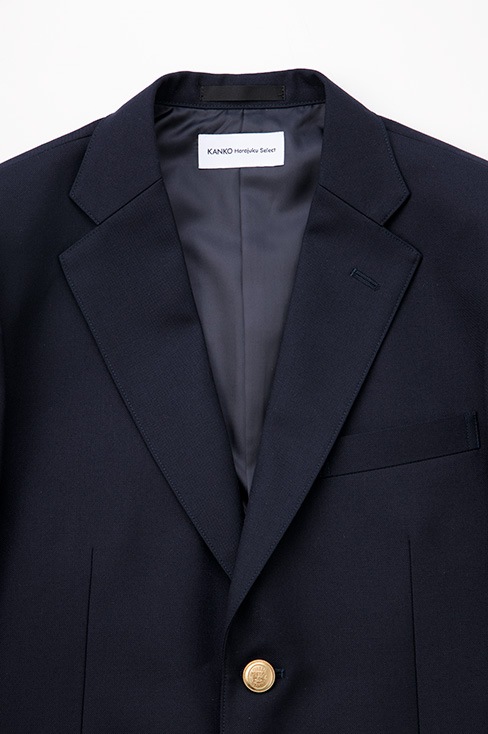 【受注生産 2026年8月末納品】 男子ブレザー （ネイビー） / KANKO Harajuku Select