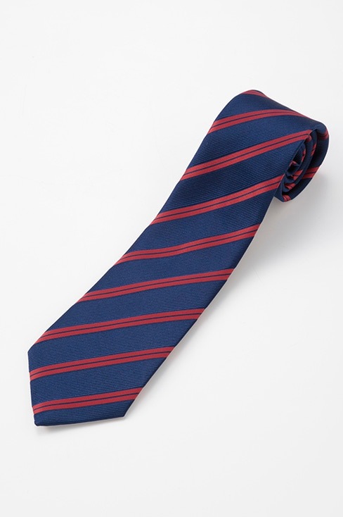 ストライプネクタイ ブルー / HANECTONE