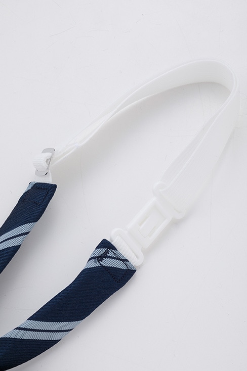 ストライプリボン エンジ ネイビー / HANECTONE