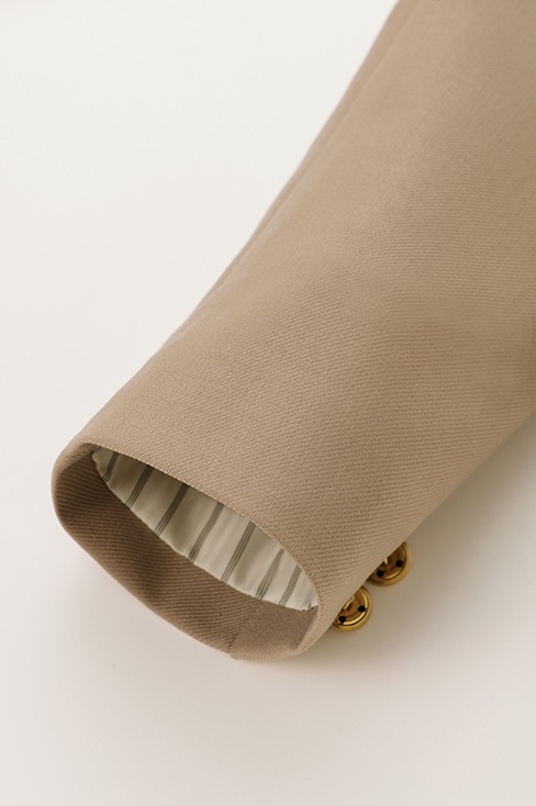 【受注生産 2026年8月末納品】 ブレザー 小さいサイズ (ベージュ) / KANKO Harajuku Select